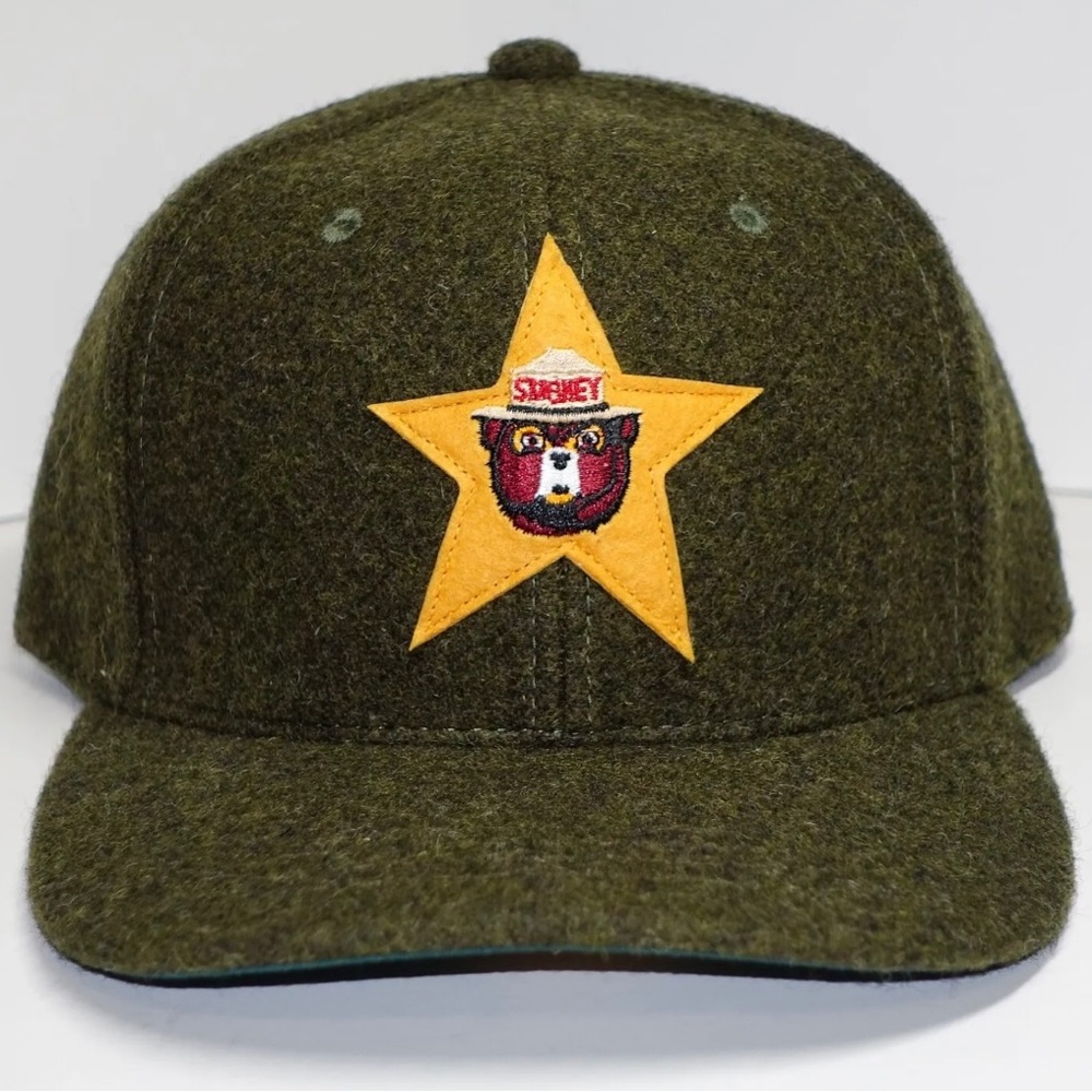 BRAND NEW FILSON SMOKEY BEAR MACKINAW WOOL LOGGER CAP | ONE SIZE | #20237084